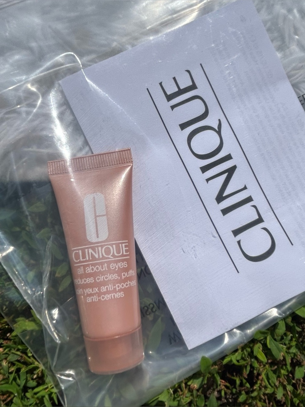 🩶5/$30 Clinique All About Eyes Eye Cream Travel Size Tube NEW